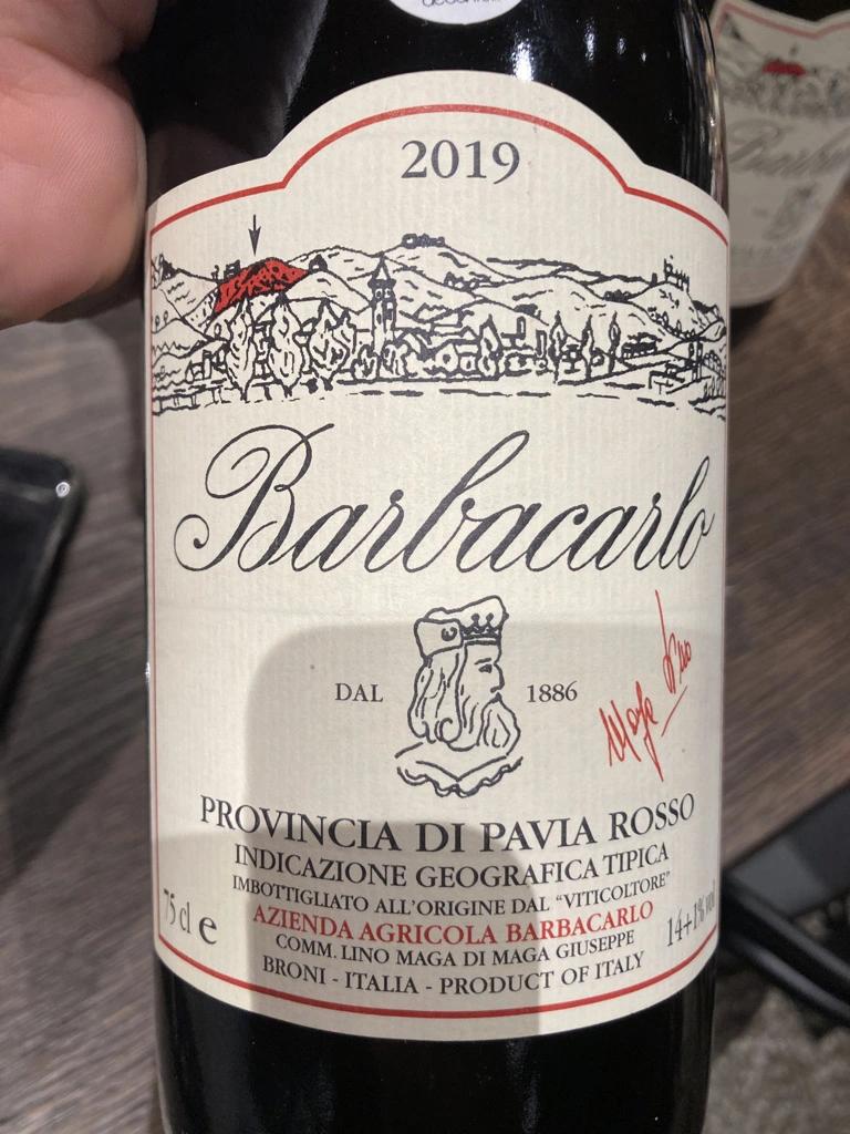 Barbacarlo Rosso 2019