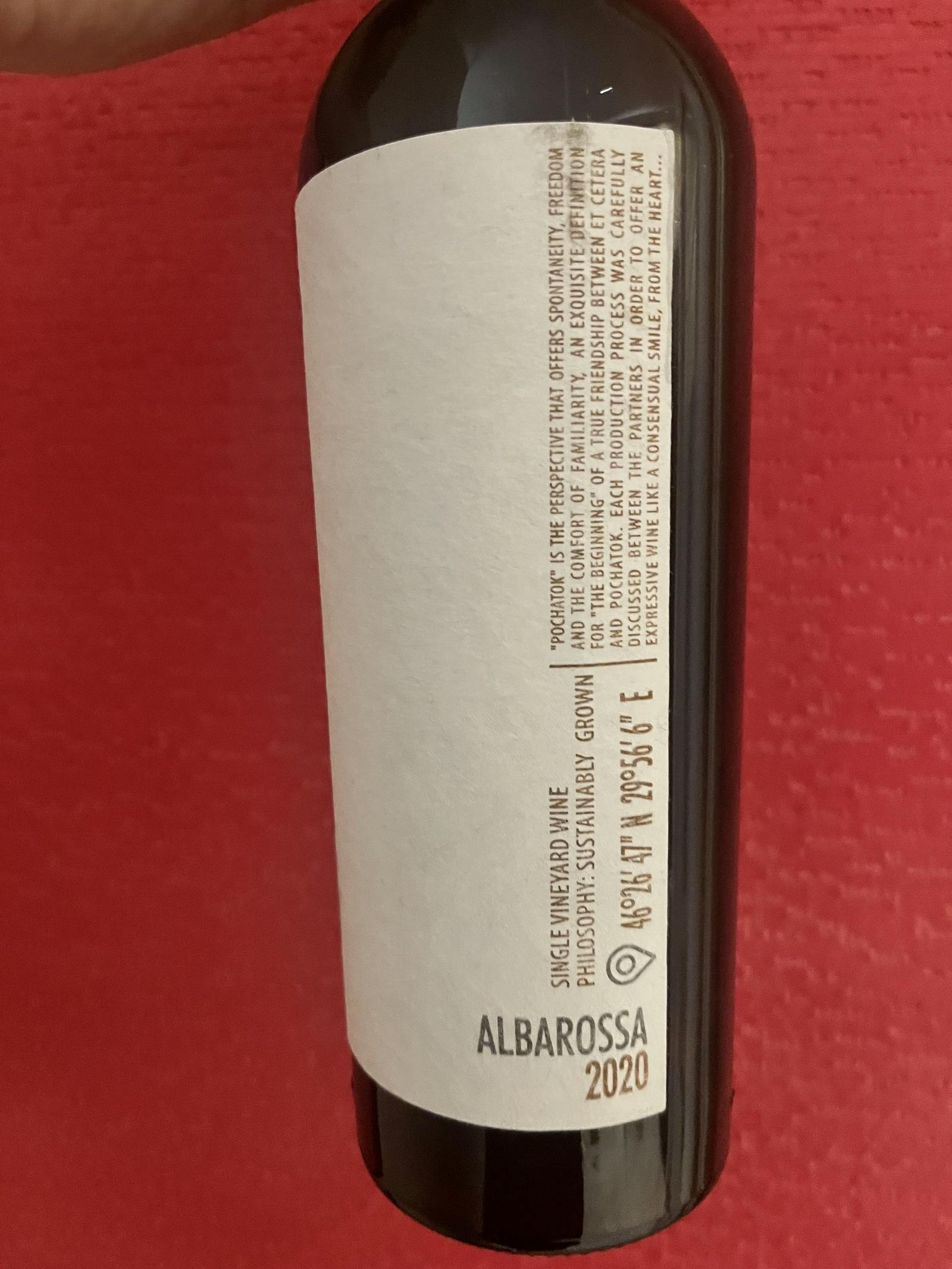 Et Cetera Pochatok Albarossa 2020