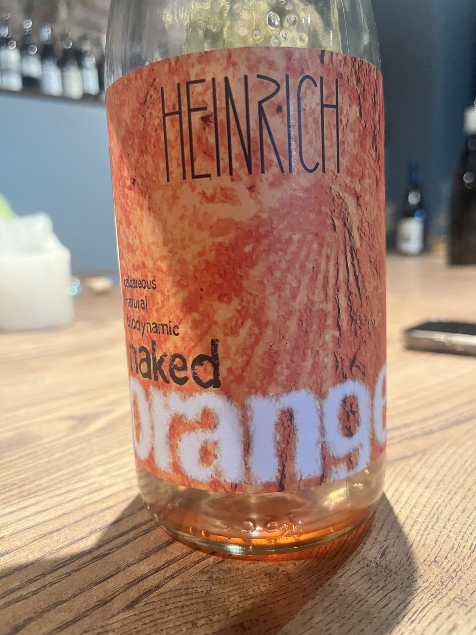 Heinrich Naked Orange NV