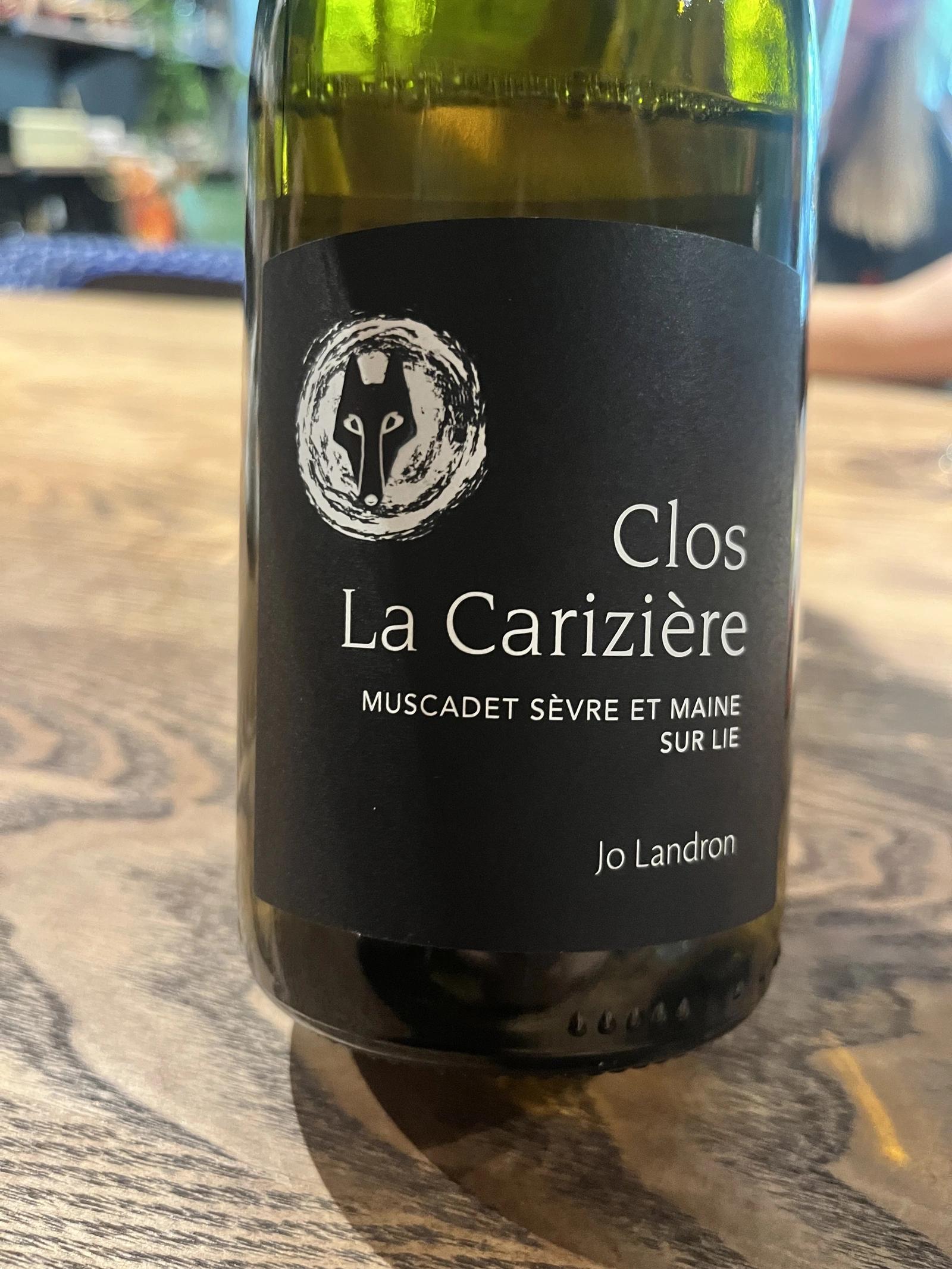 Domaines Landron Clos La Carizière Muscadet-Sèvre et Maine Sur Lie 2021