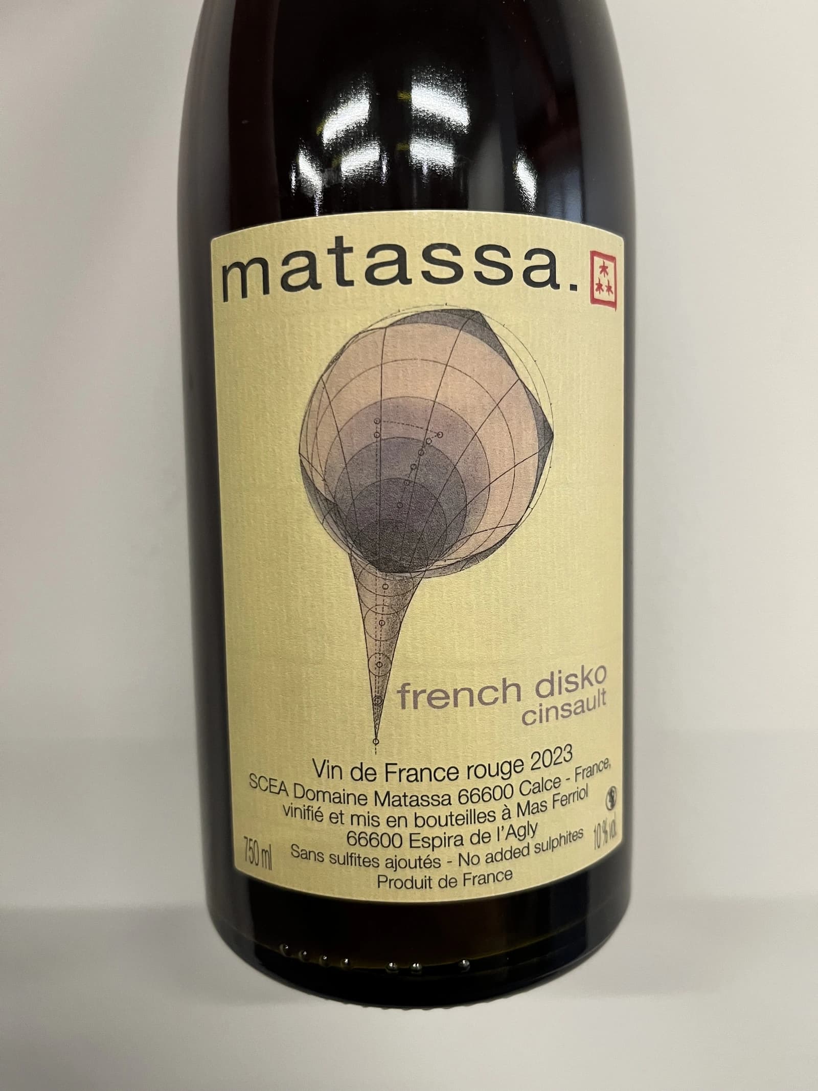 Matassa french disko cinsault 2023