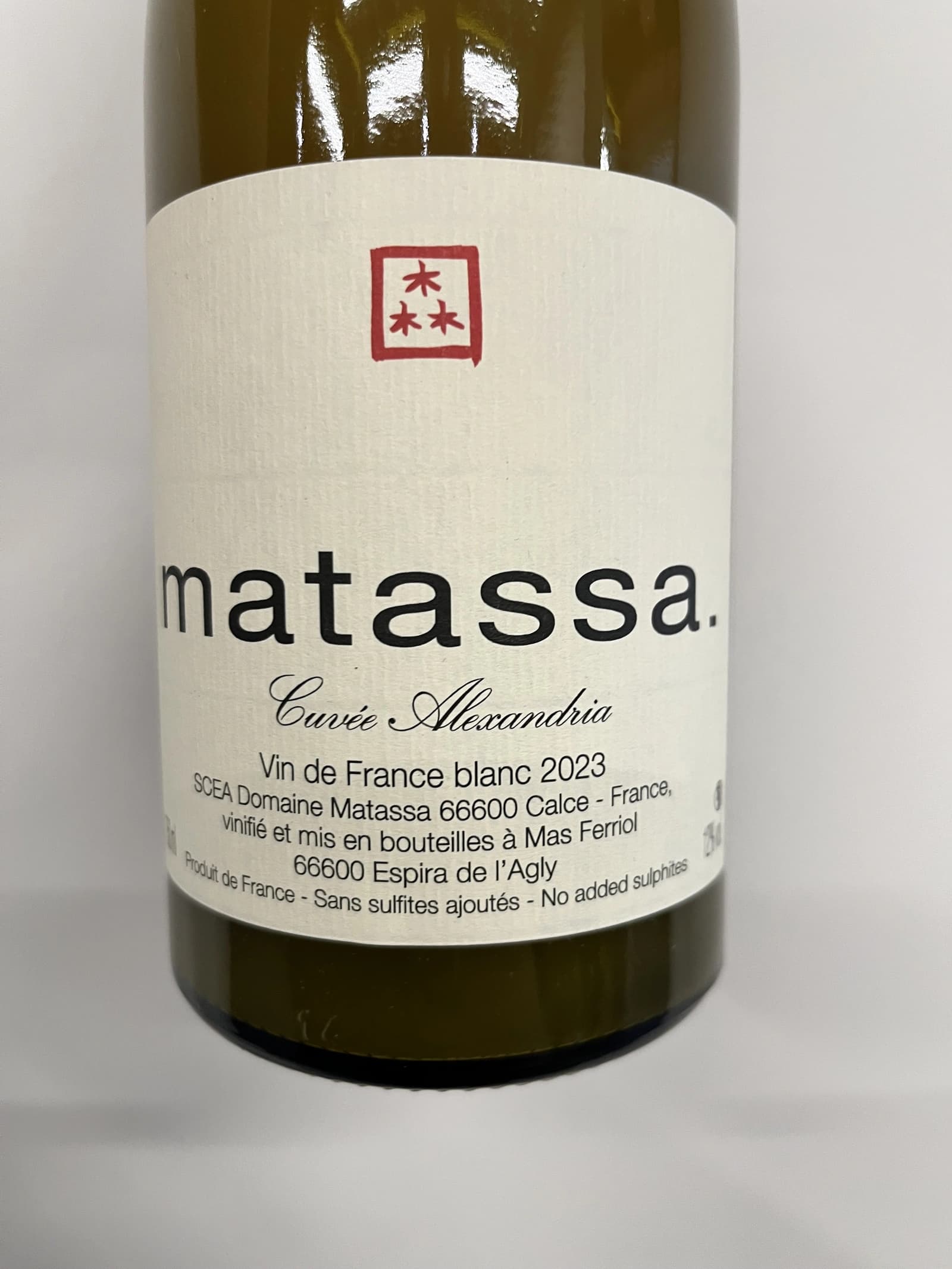 Matassa Cuvée Alexandria 2023