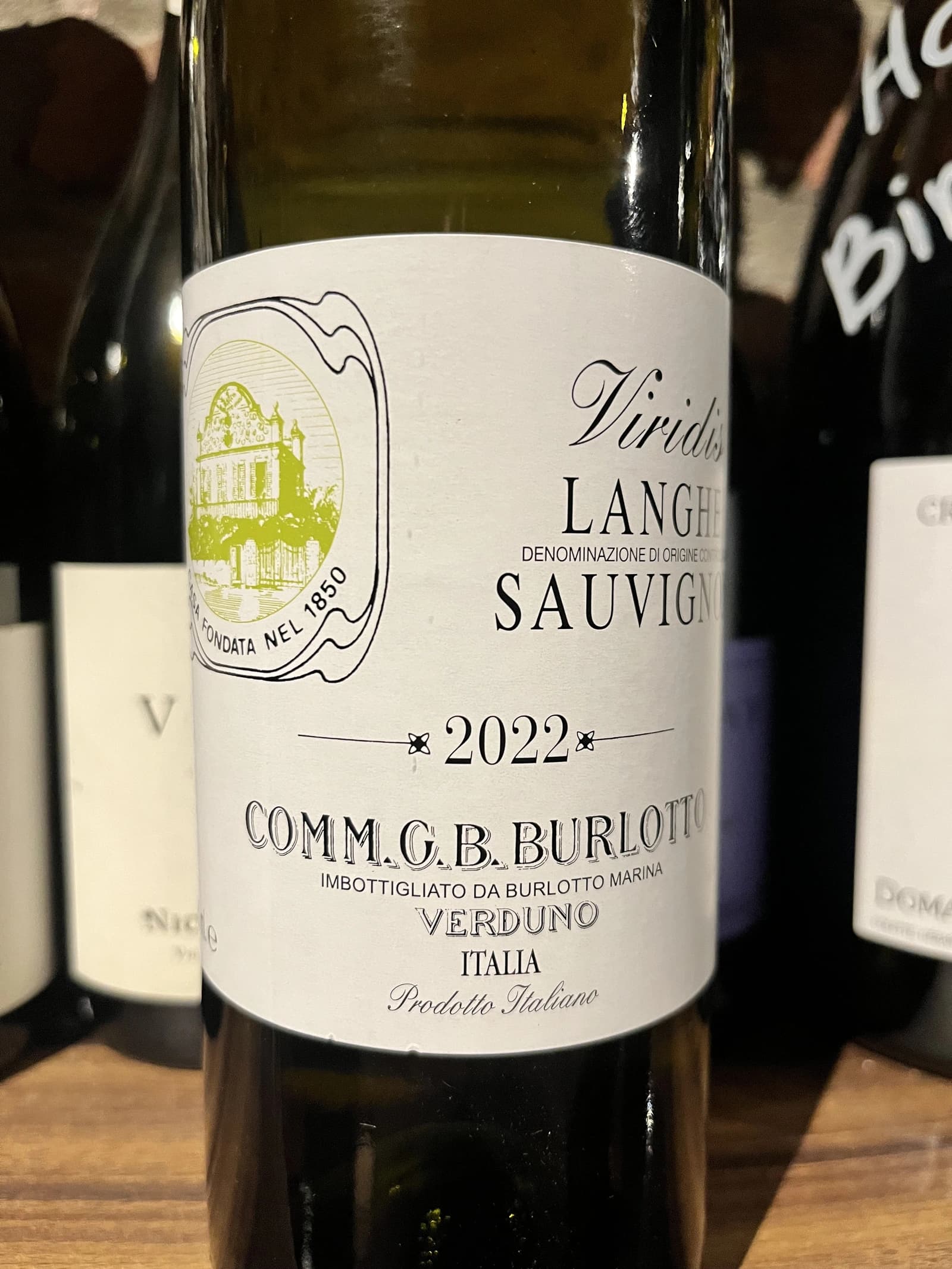 Comm. G.B. Burlotto Viridis Langhe Sauvignon 2022