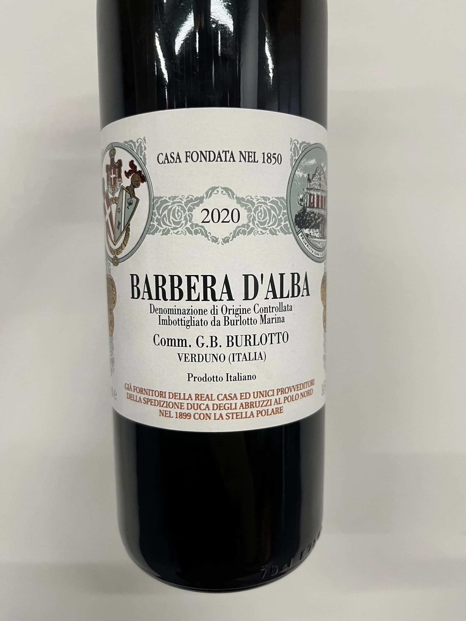 Comm. G.B. Burlotto Barbera d'Alba 2020