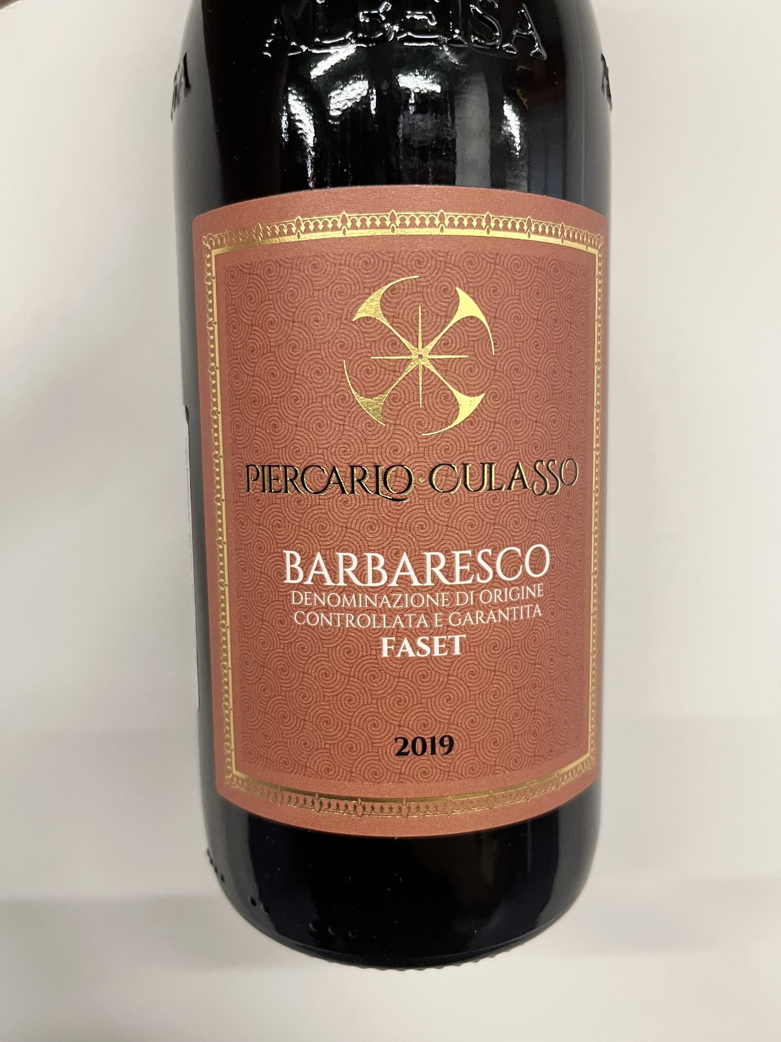 Piercarlo Culasso Barbaresco Faset 2019