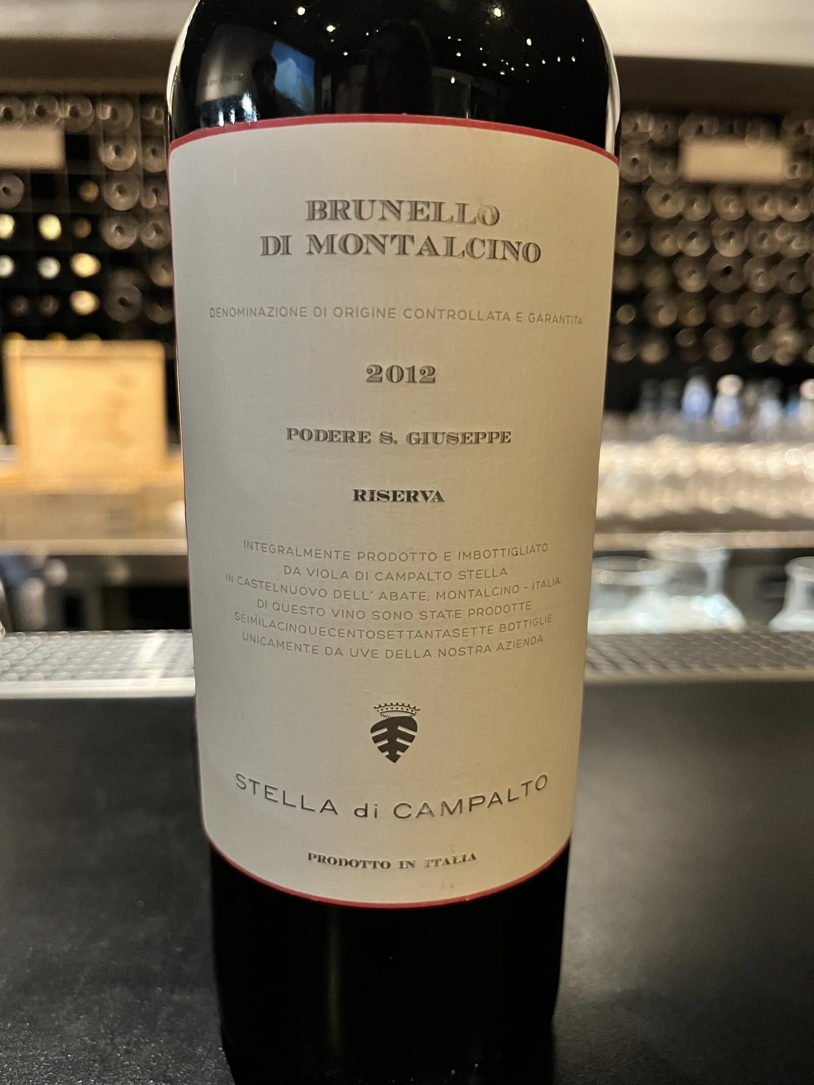 Stella di Campalto Brunello di Montalcino Riserva 2012