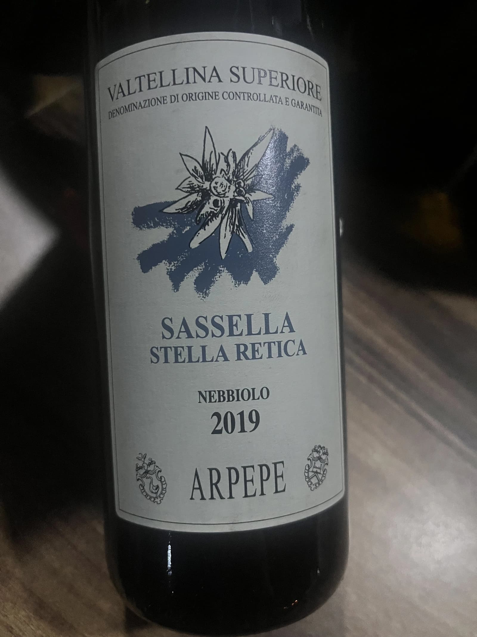 Arpepe Sassella Stella Retica 2019