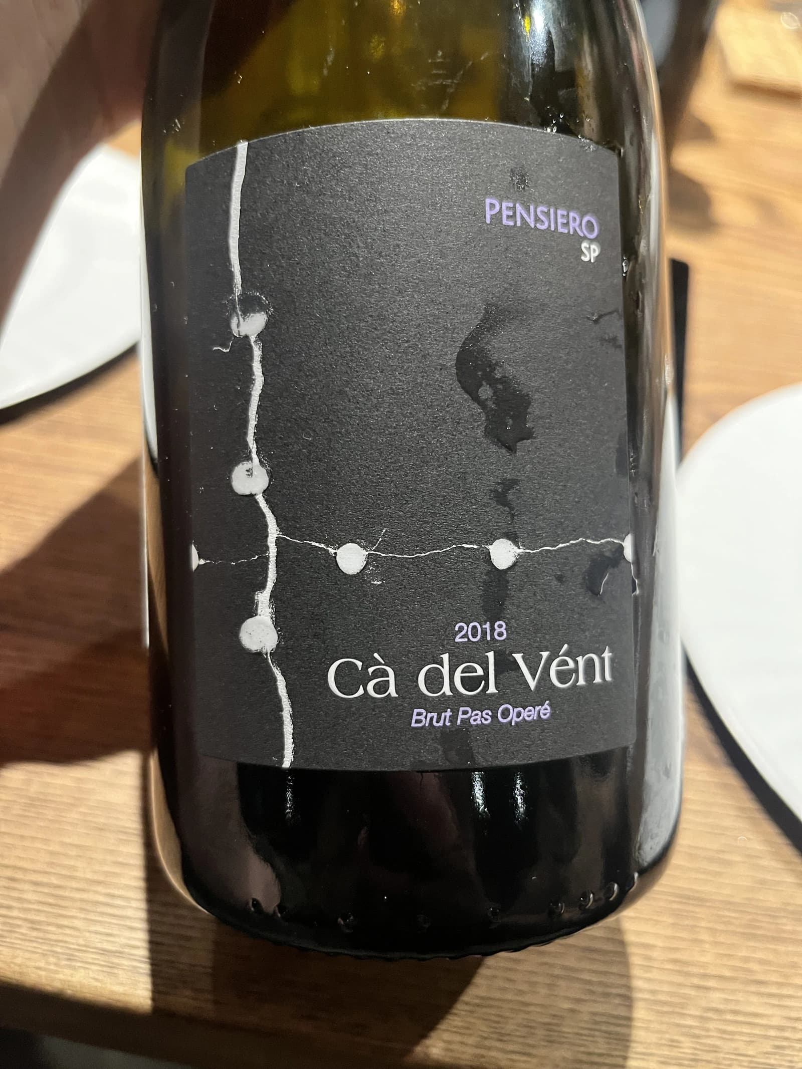 Cà del Vént Pensiero Brut Pas Operé VSQ 2018