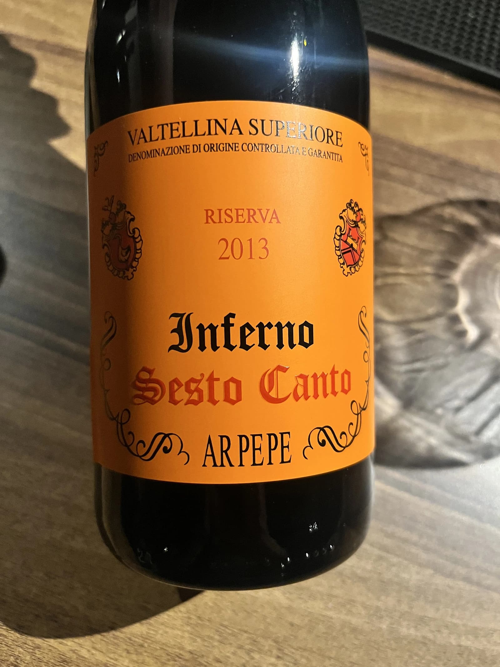 Arpepe Inferno Riserva Sesto Canto 2013