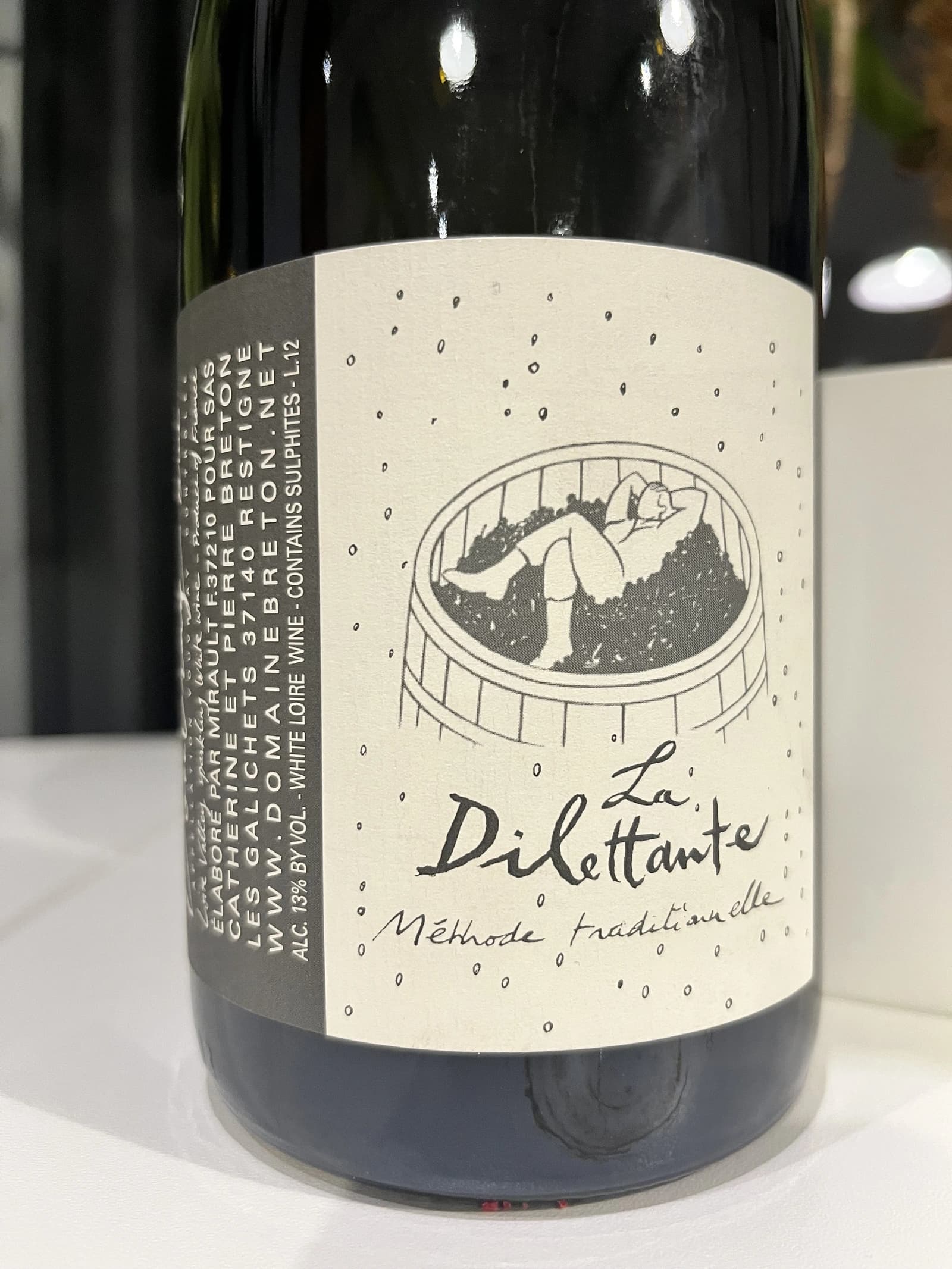 Domaine Breton La Dilettante Méthode Traditionnelle NV