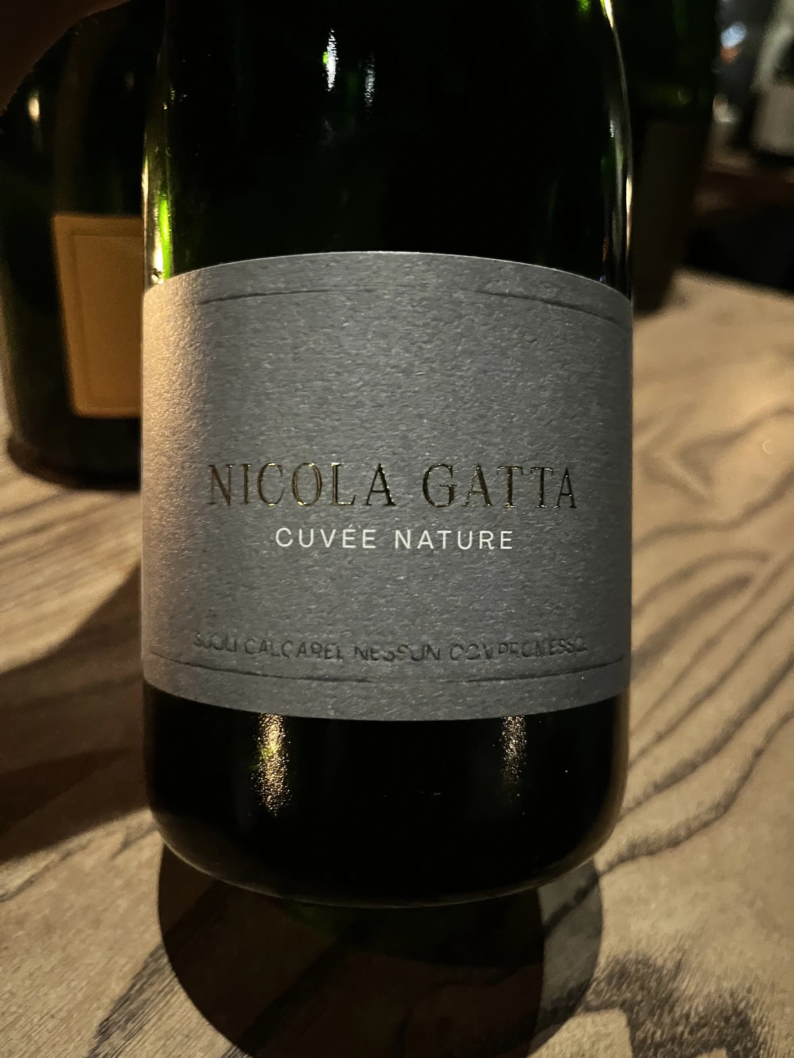 Nicola Gatta Cuvée Nature d2023-09 CN3 NV