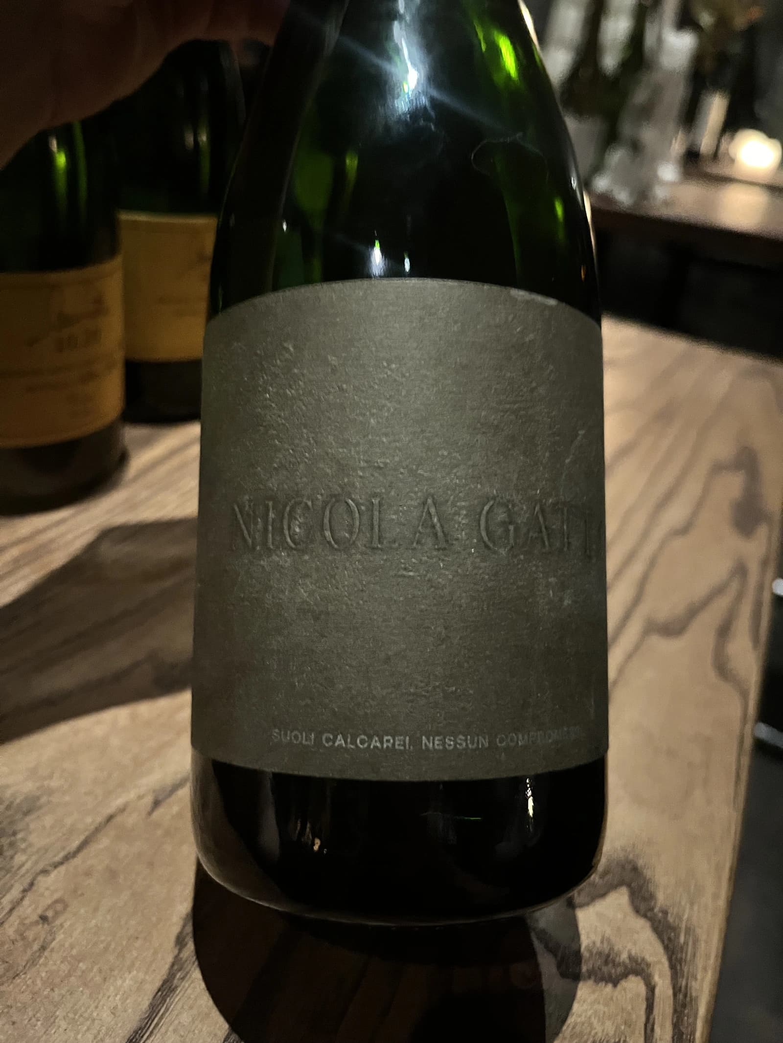 Nicola Gatta Cru 479 Campiani Ovest Blanc de Blancs 50 lune NV