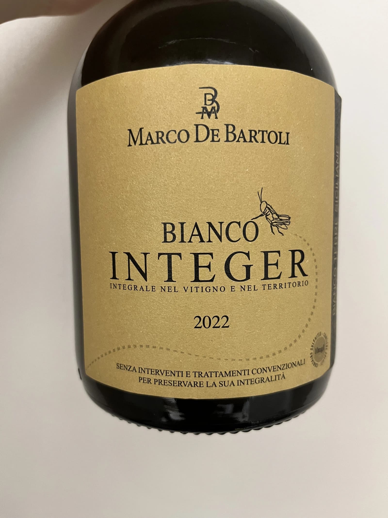 Marco De Bartoli Integer Bianco 2022