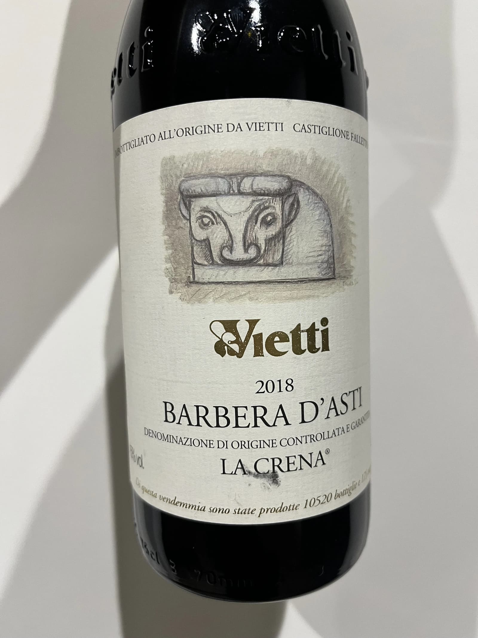 Vietti Barbera d'Asti La Crena 2018