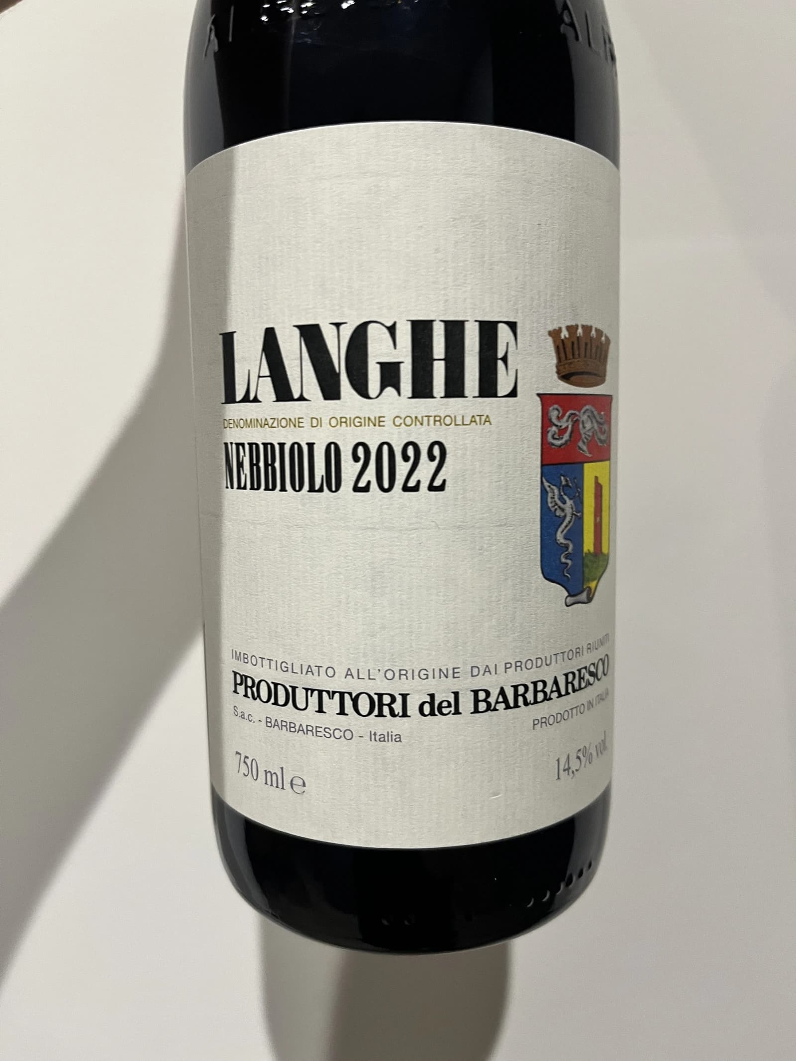 Produttori del Barbaresco Langhe Nebbiolo 2022