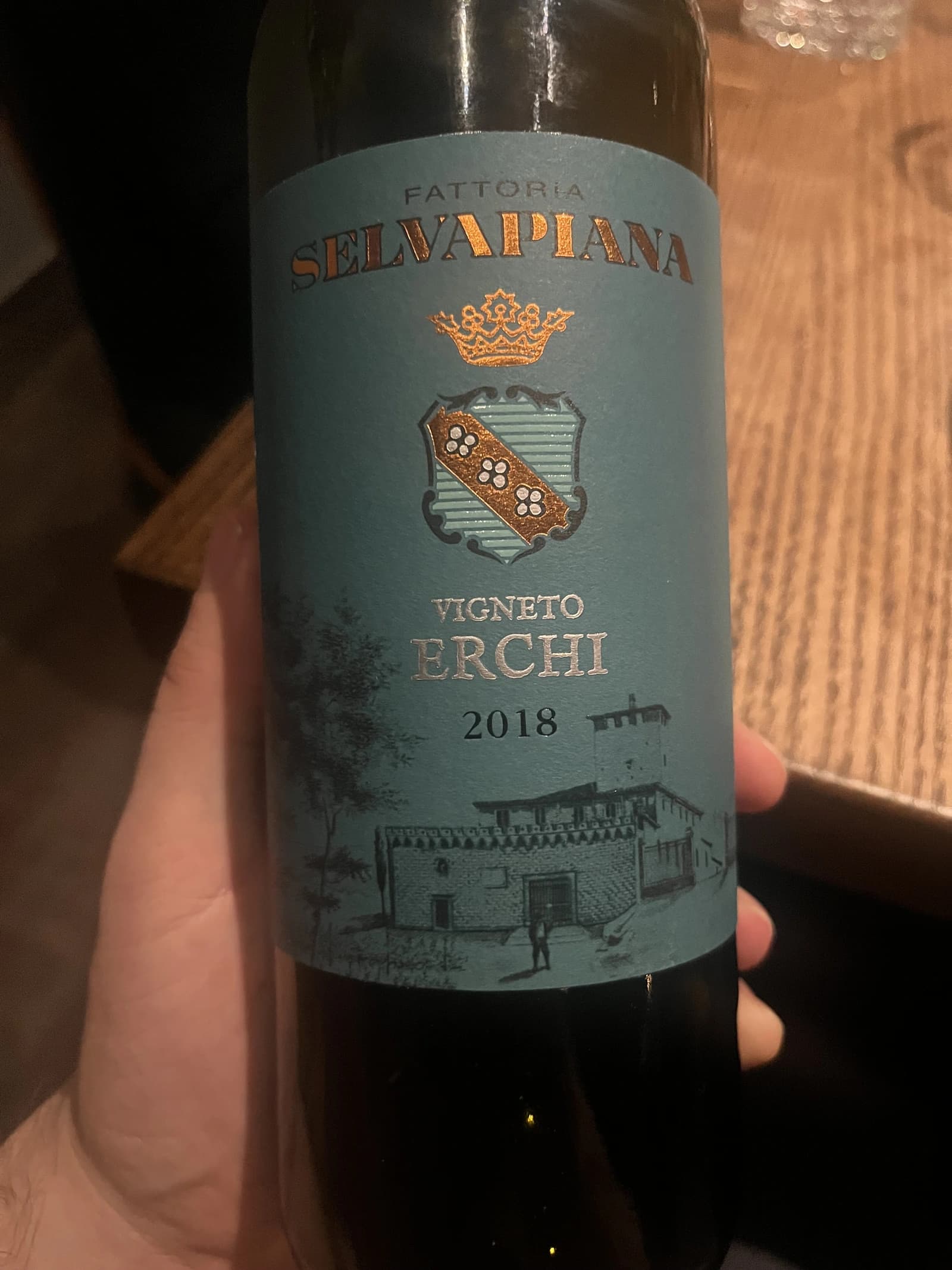 Selvapiana Vigneto Erchi 2018