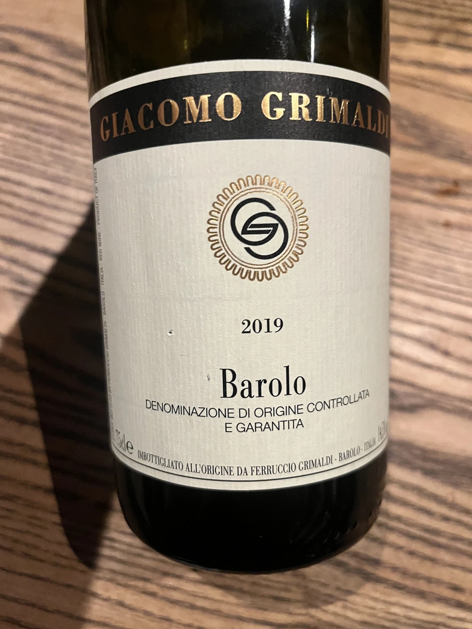 Grimaldi Barolo 2019