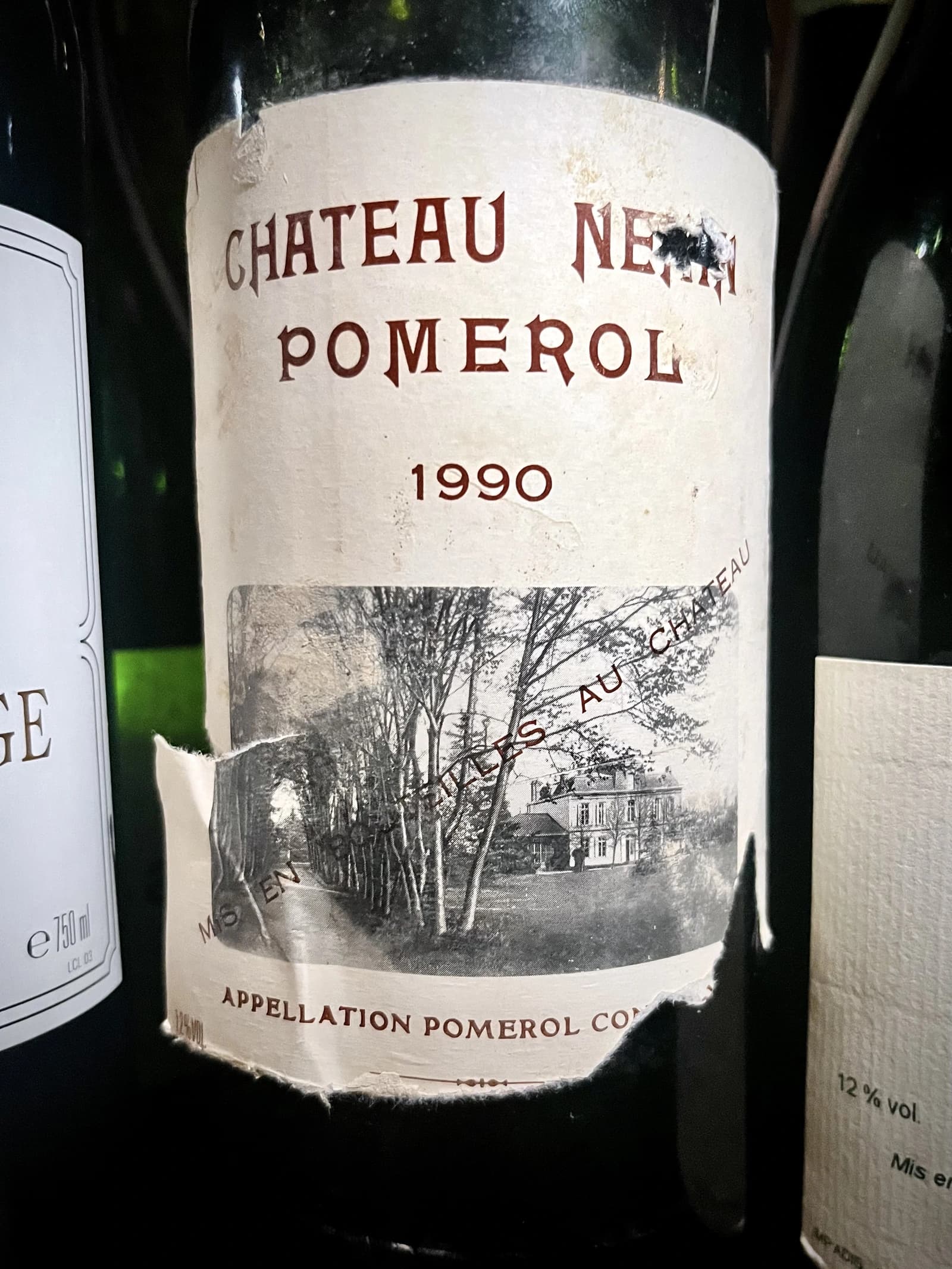 Château Nénin Pomerol 1990