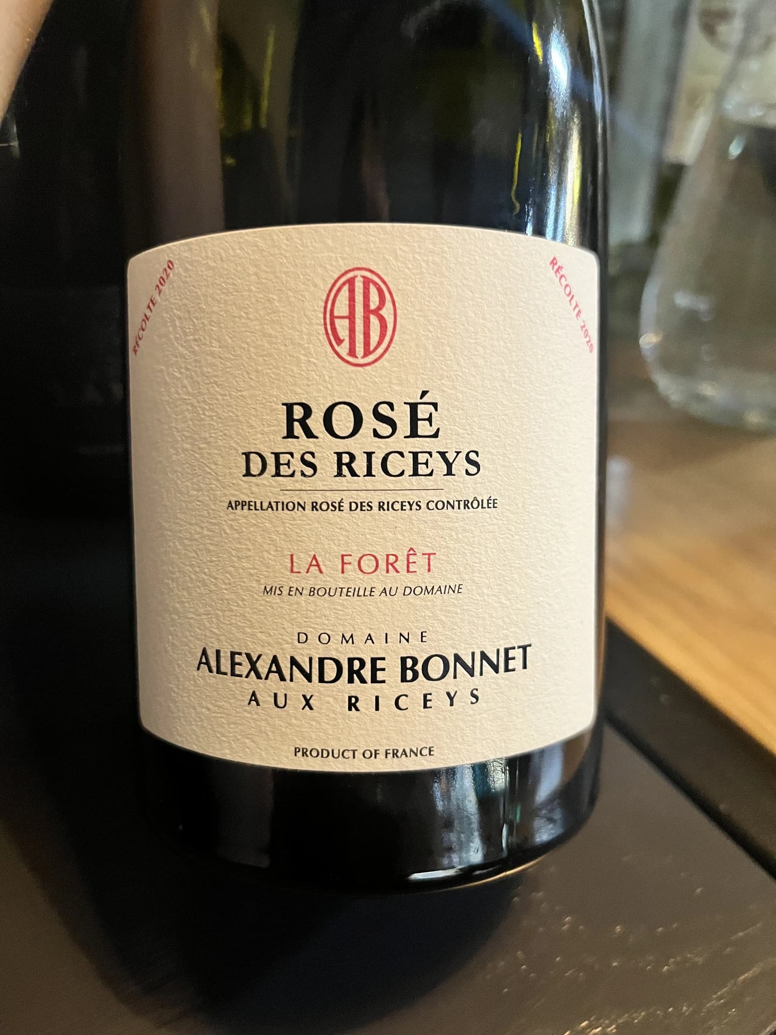 Alexandre Bonnet Rosé des Riceys La Forêt 2020