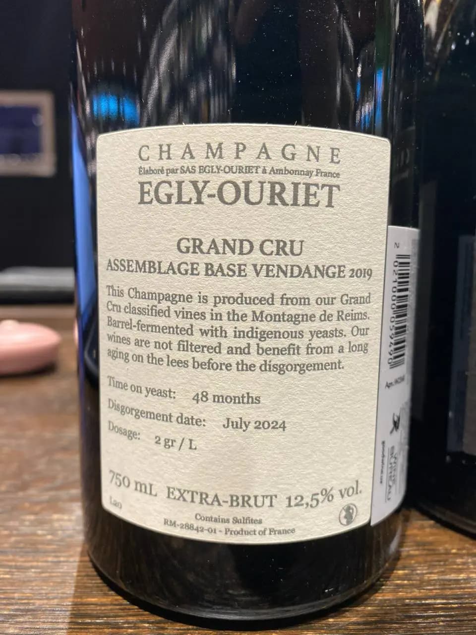 Egly-Ouriet Extra Brut Grand Cru (d2024) NV