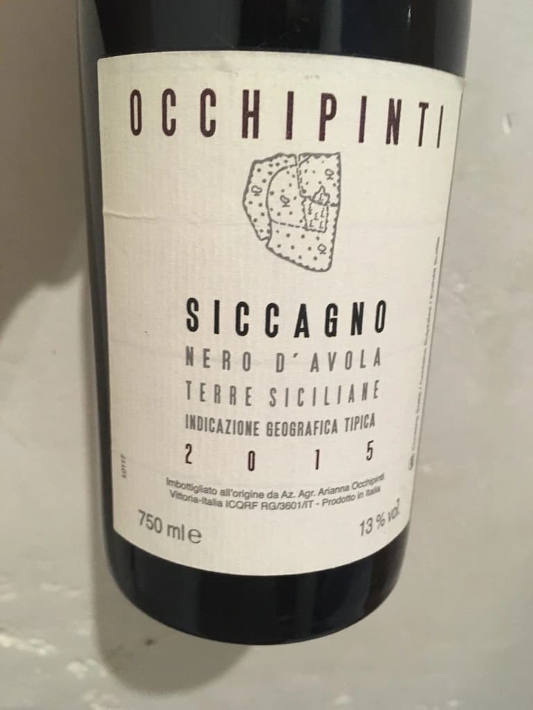 Arianna Occhipinti Siccagno 2015