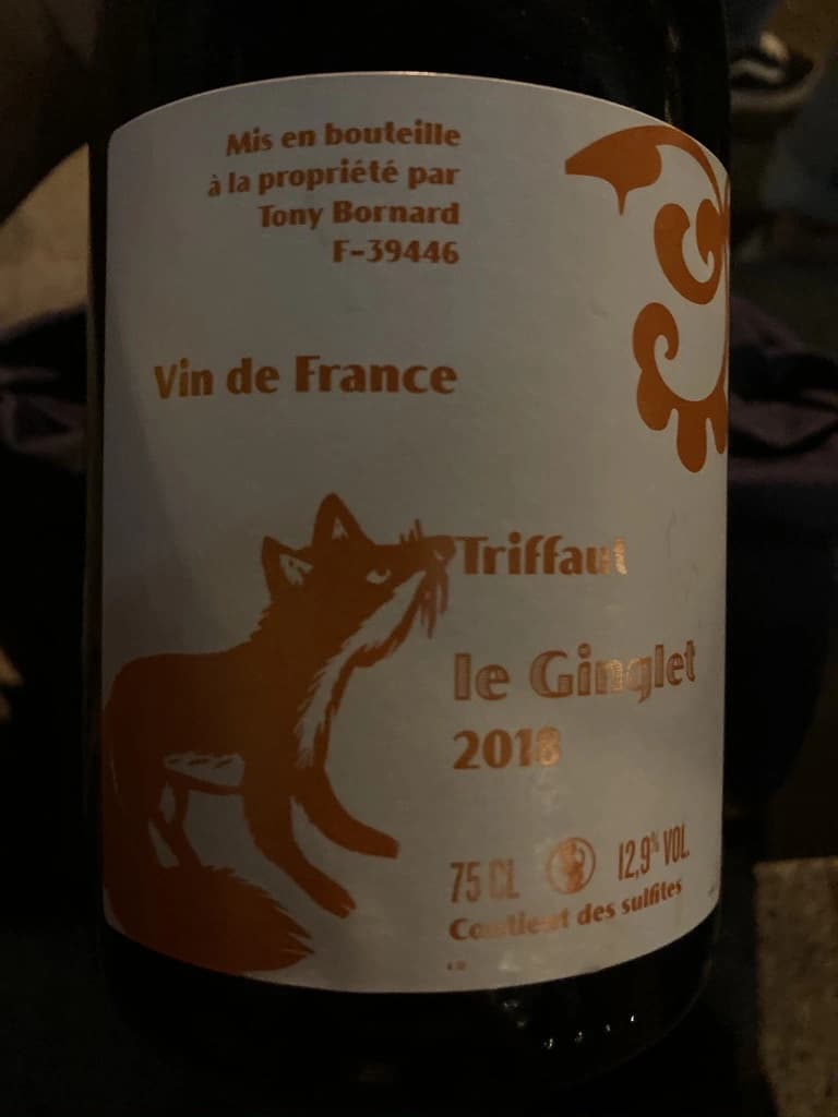 Tony Bornard Triffaut le Ginglet 2018