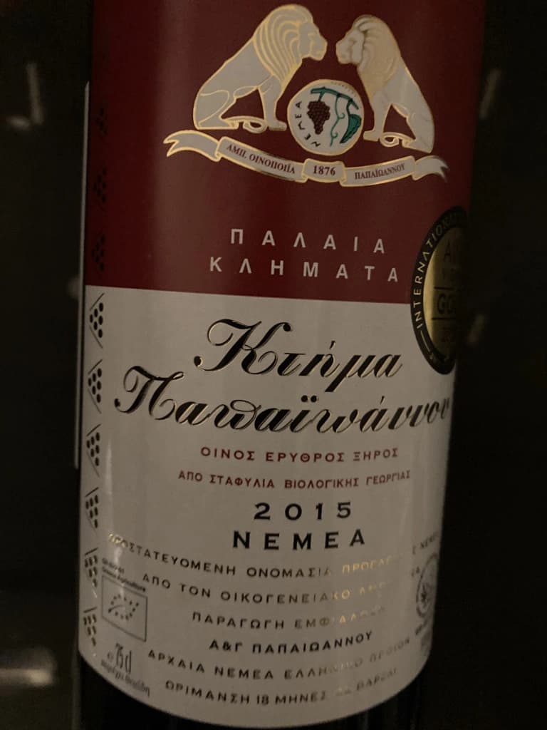 Ktima Papaioannou Old Vines 2015