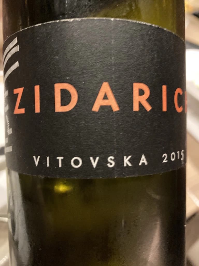 Zidarich Vitovska 2015