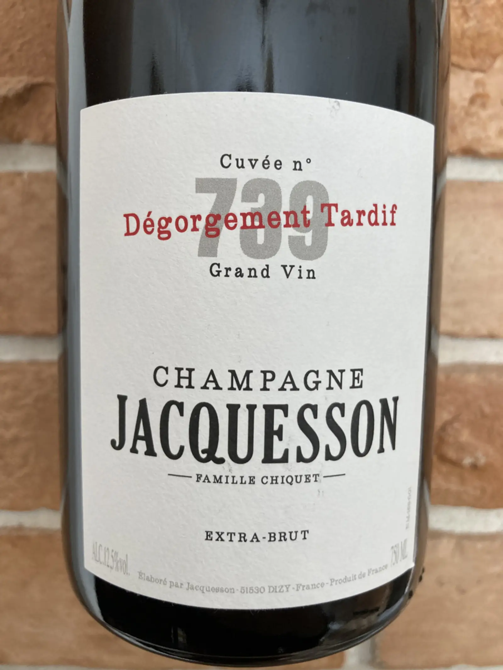 Jacquesson Cuvée 739 DT (2011) NV