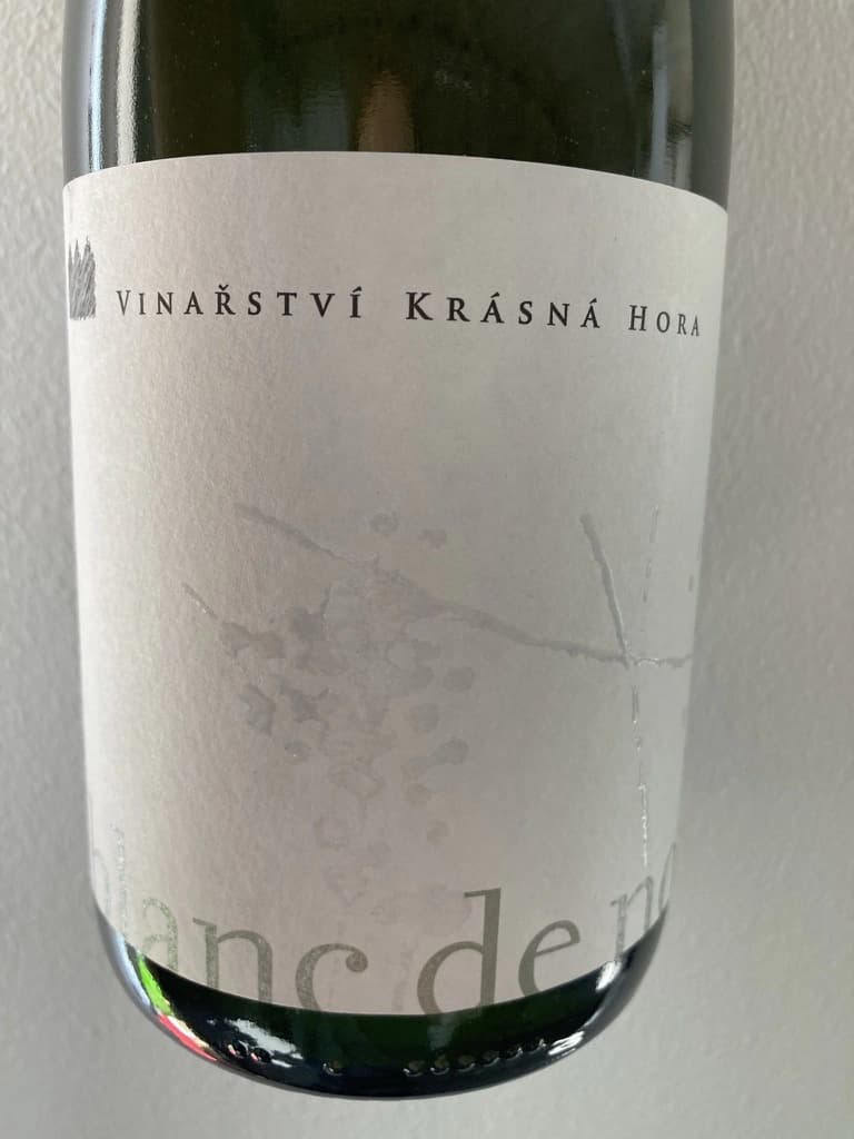 Krasna Hora Blanc de Noir Sekt 2018