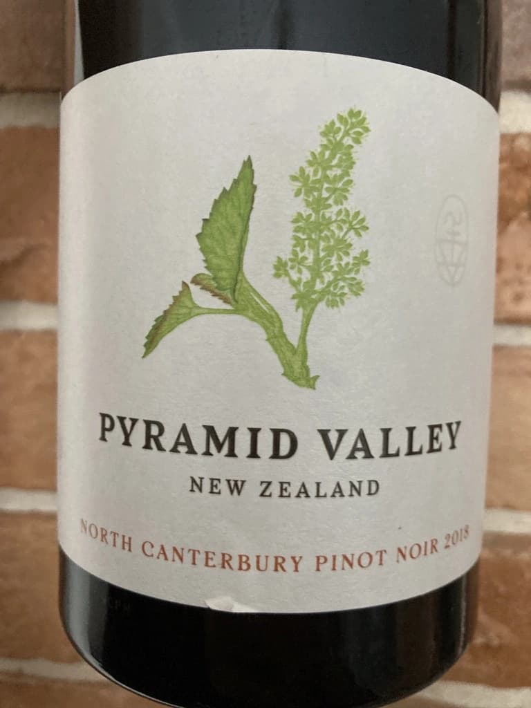 Pyramid Valley North Canterbury Pinot Noir 2018