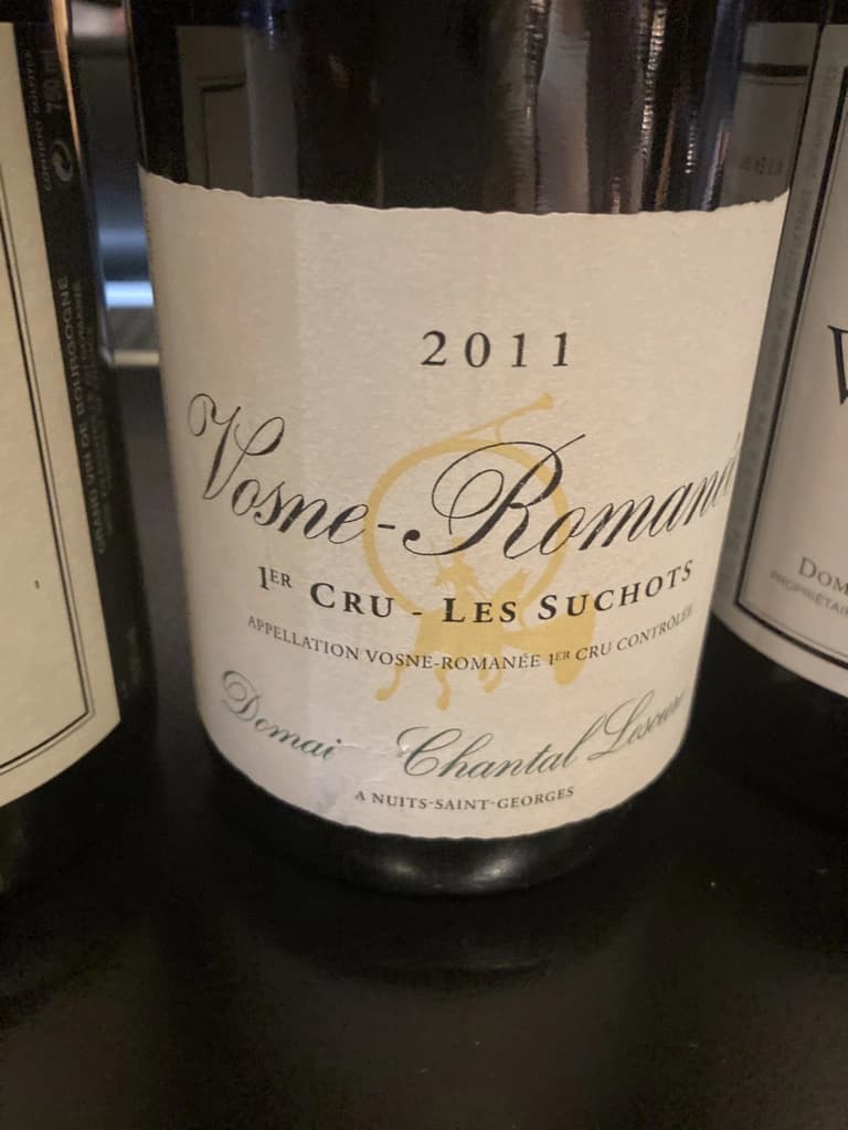 Domaine Chantal Lescure Vosne-Romanee 1er cru Les Suchots 2011