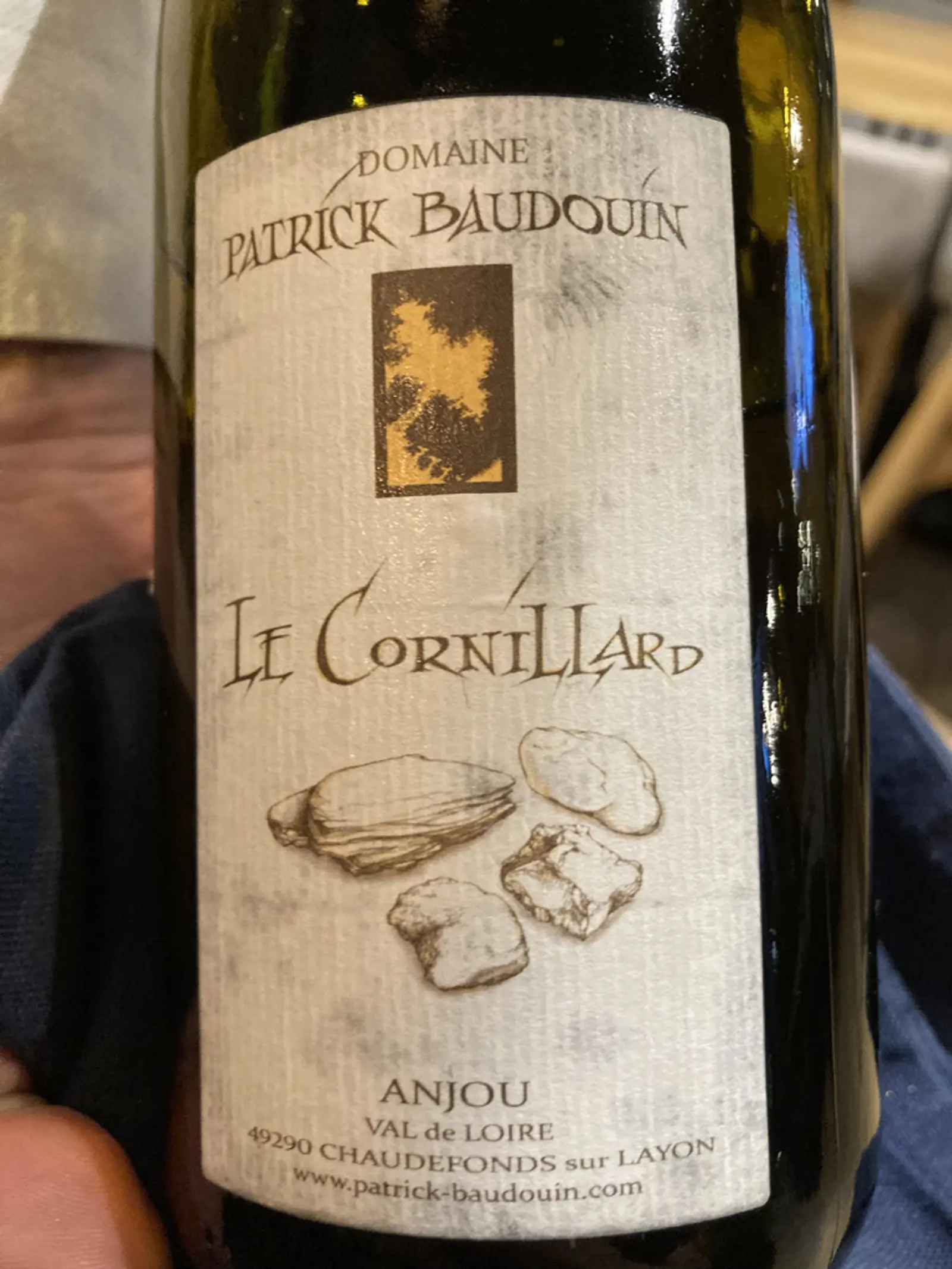 Domaine Patrick Baudouin Le Cornillard Anjou 2014