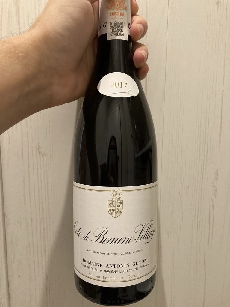 Domaine Antonin Guyon Côte de Beaune-Villages 2017