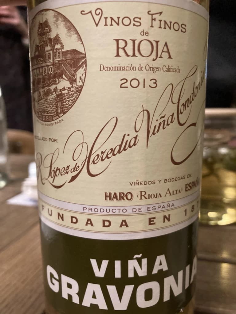 R. López de Heredia Viña Gravonia Blanco Crianza 2013