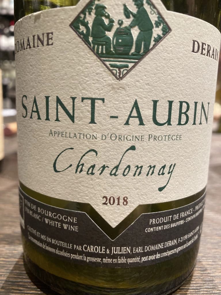 Domaine Derain Saint-Aubin 2018