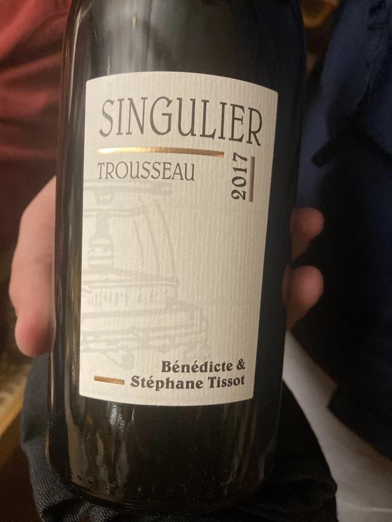 Andre et Mireille Tissot Singulier Trousseau 2017