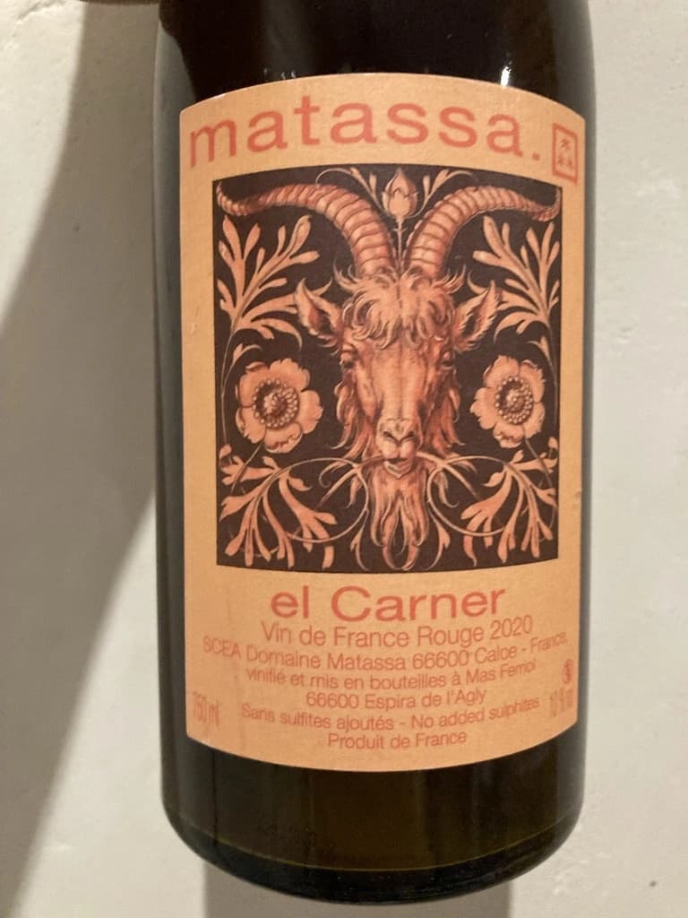 Matassa El Carner Rouge 2020