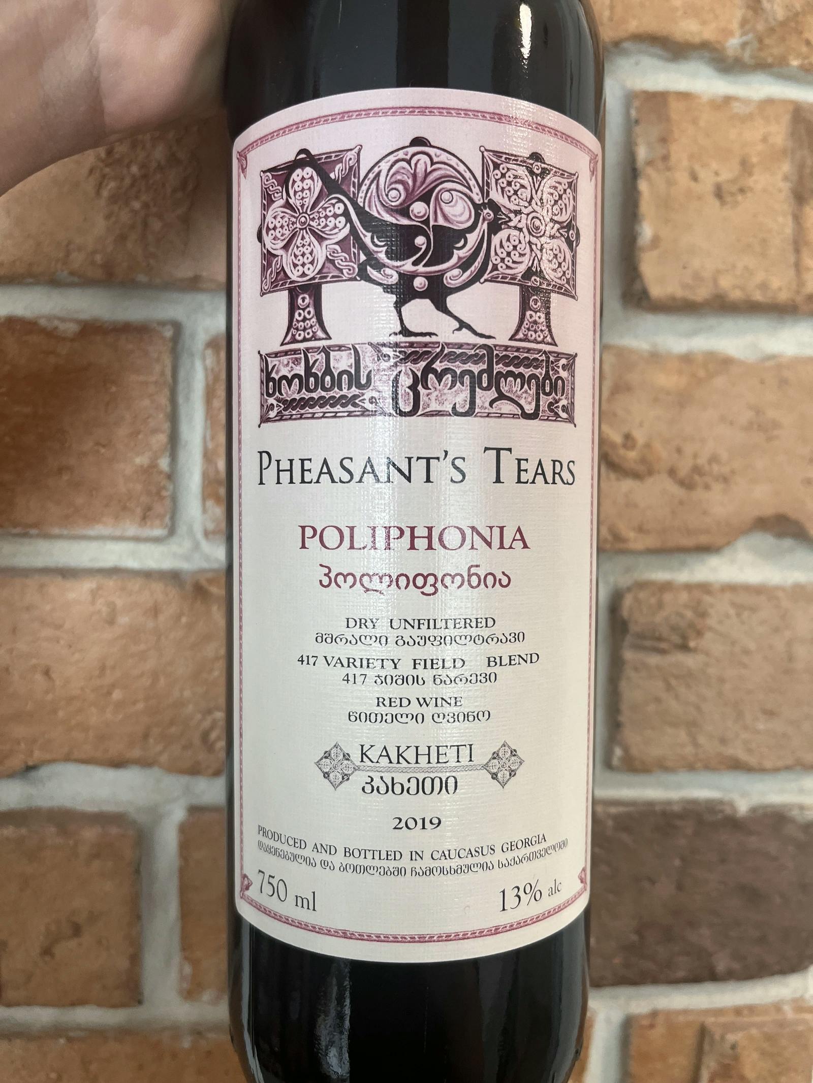 Pheasant's Tears Poliphonia 2019