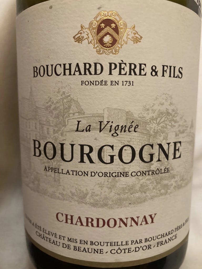 Bouchard Père et Fils La Vignée Bourgogne Chardonnay 2019