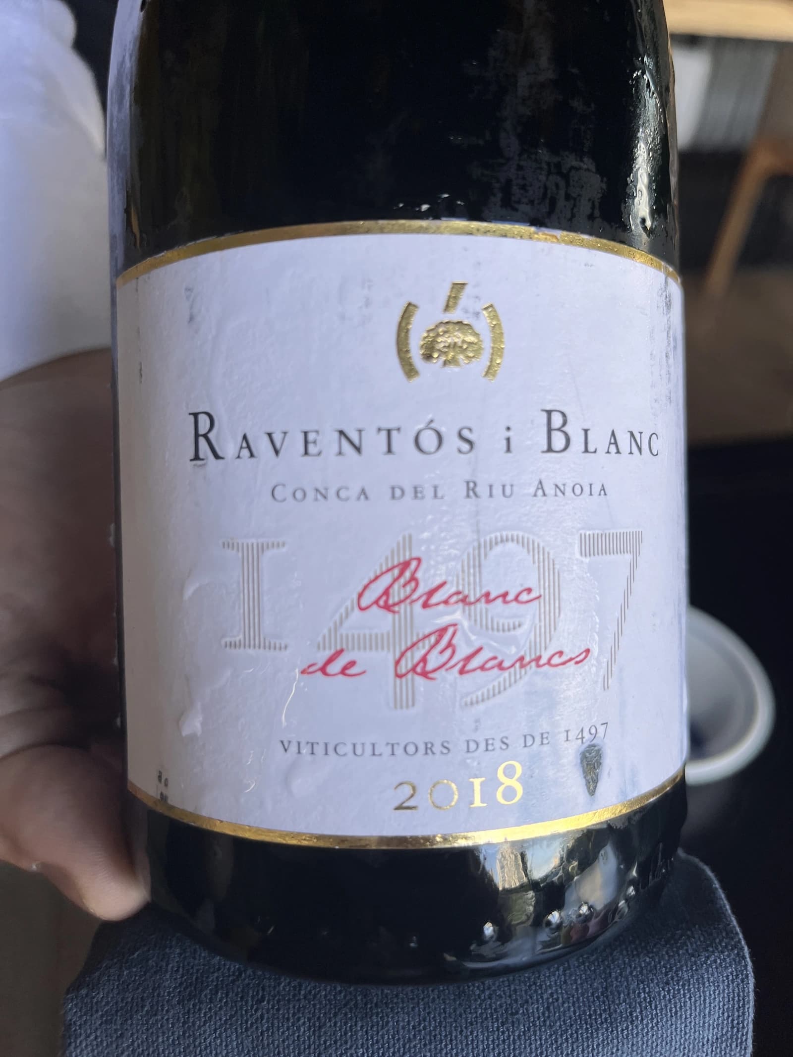 Raventós i Blanc Blanc de Blancs Extra Brut 2018