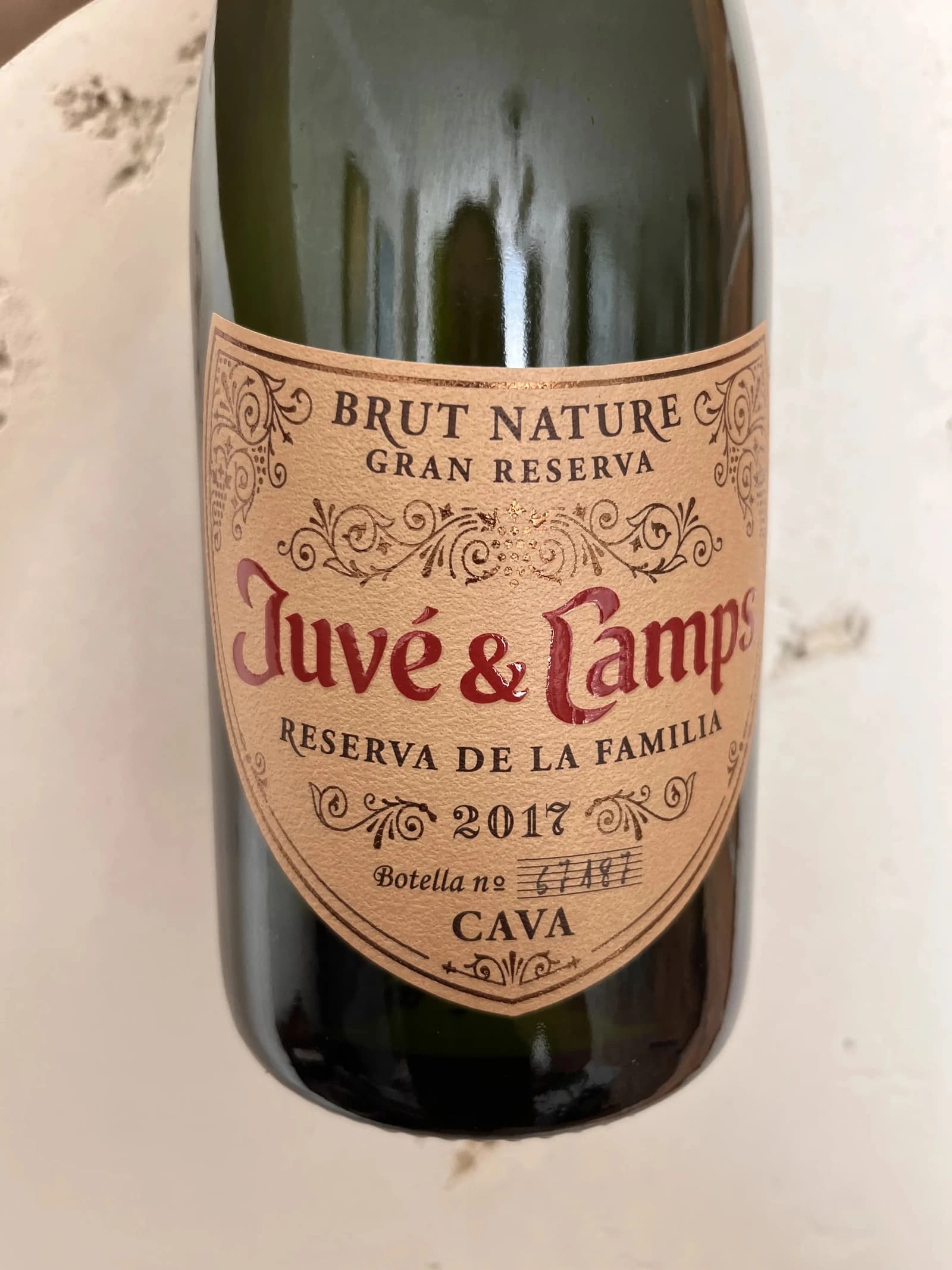 Juvé y Camps Reserva de la Familia Gran Reserva Brut Nature 2017