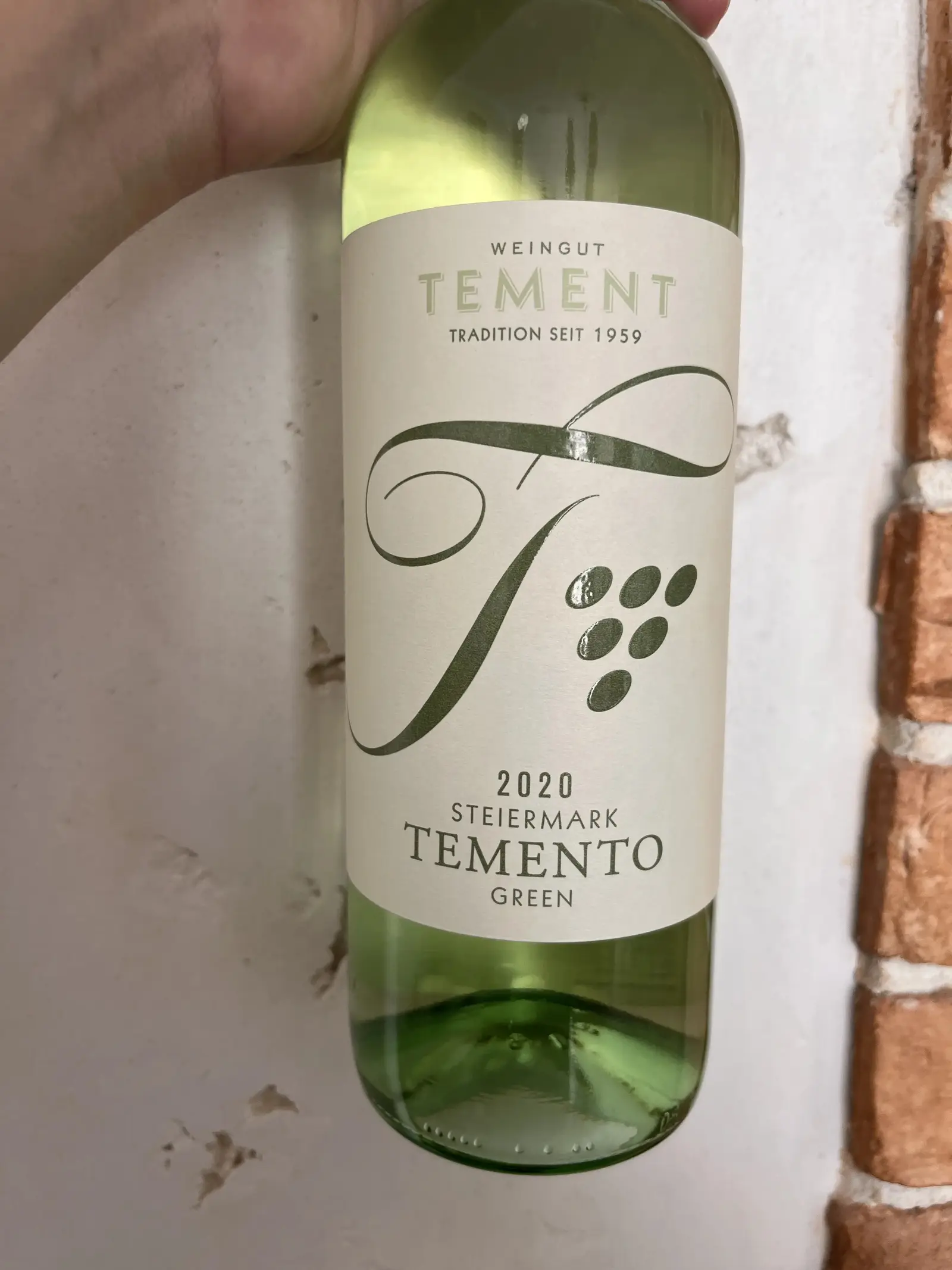Weingut Tement Temento Green 2020