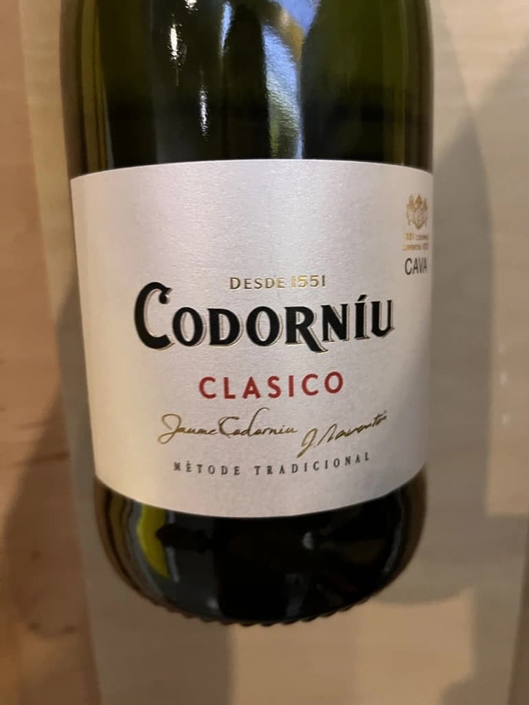 Codorníu Cava Clasico Brut Nature NV