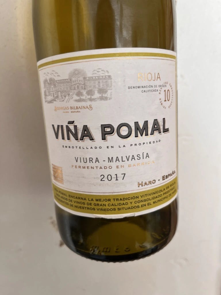 Viña Pomal Viura Malvasia 2017