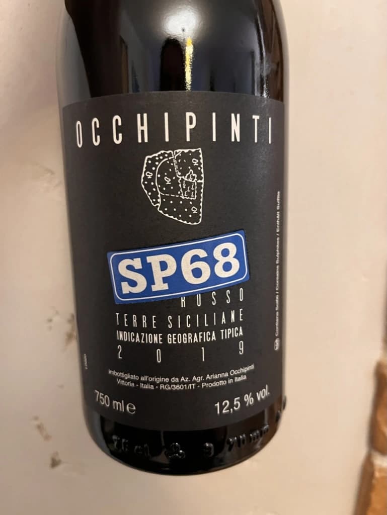 Arianna Occhipinti SP68 Rosso 2019