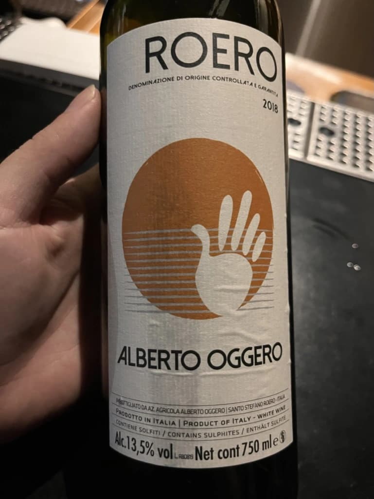 Alberto Oggero Roero Arneis 2018