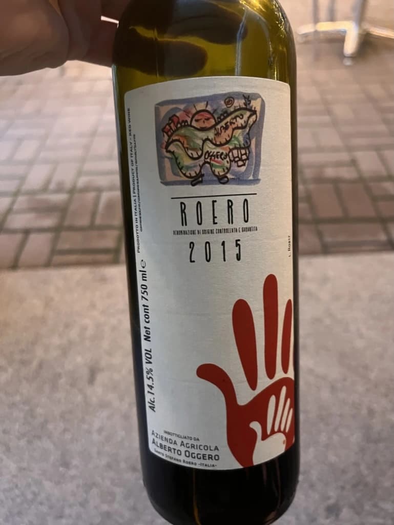Alberto Oggero Roero Nebbiolo 2015