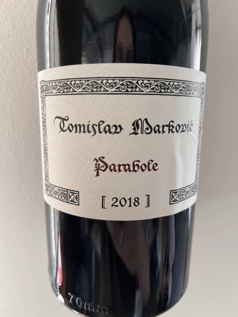 Tomislav Marković Parabole 2018