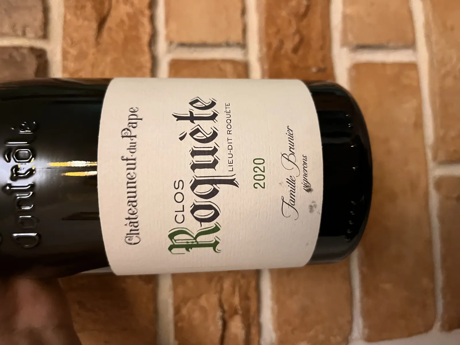 Le Vieux Télégraphe Châteauneuf du Pape Clos La Roquète 2020